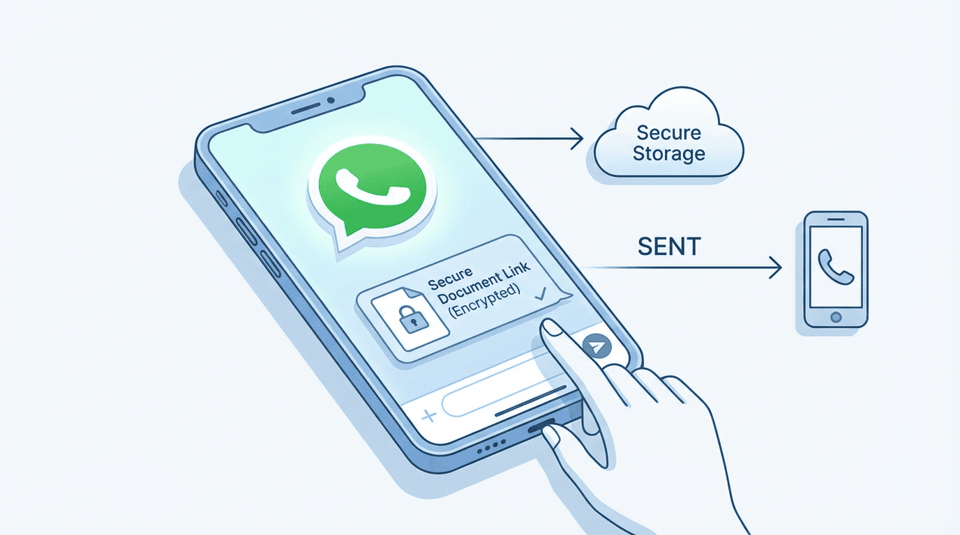 Sending an archived link to the client